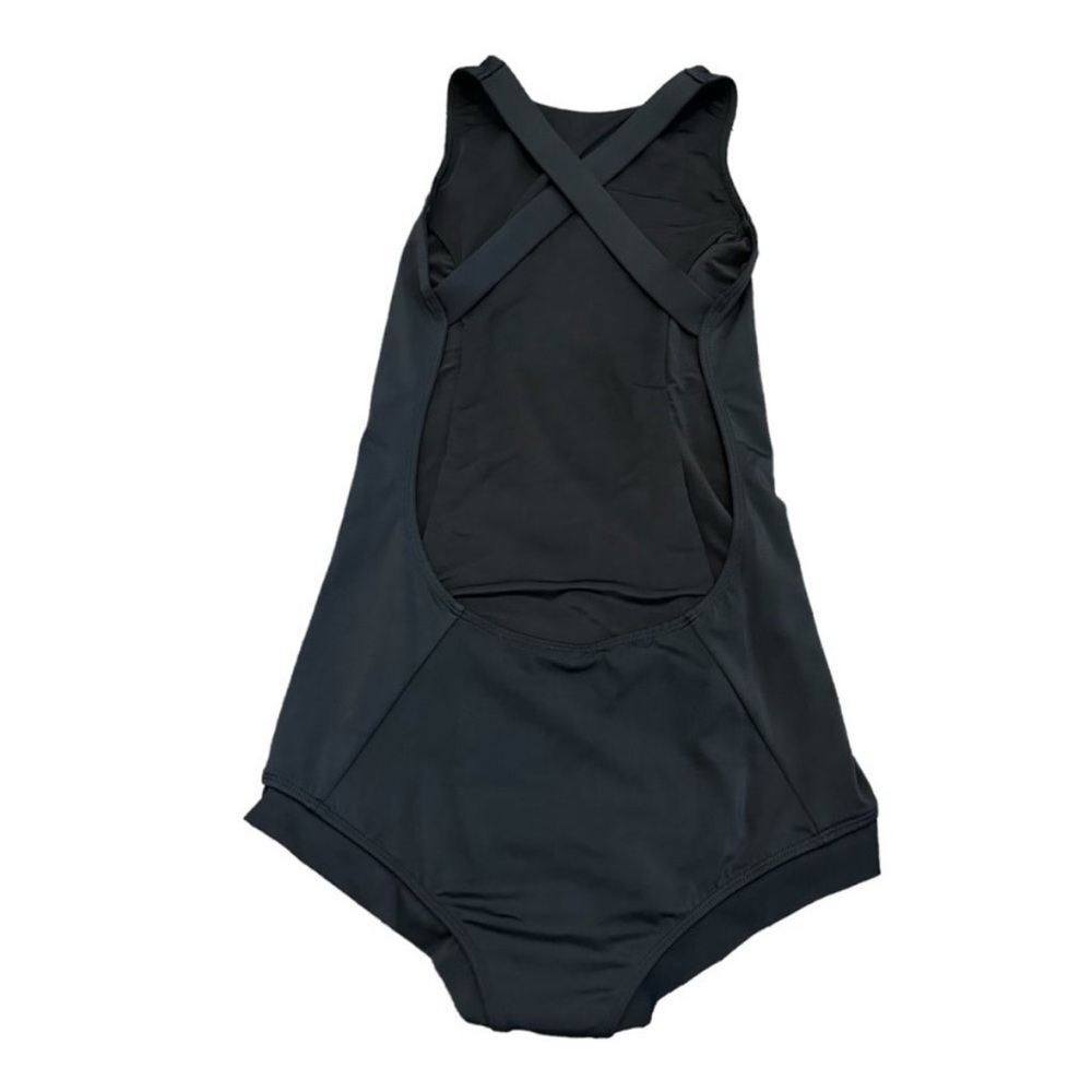 Makara Wear Ex-Libris One Piece Swimsuit Black Open-Back Size Large Women's - Picture 4 of 11